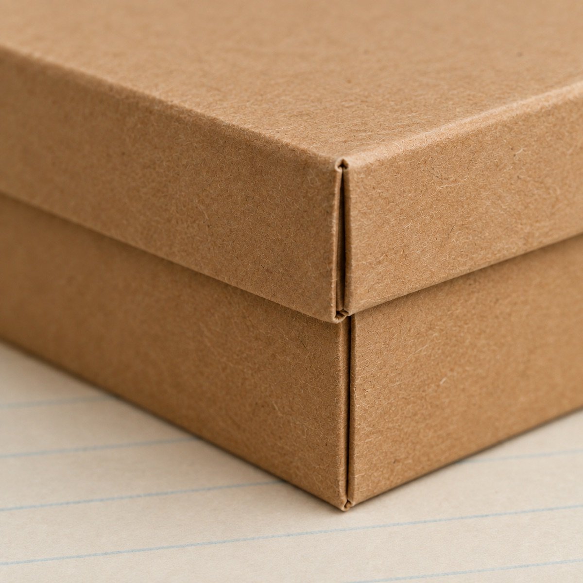 Archive Box Set, Corrugated Board, Kraft, 10 Pack — detail
