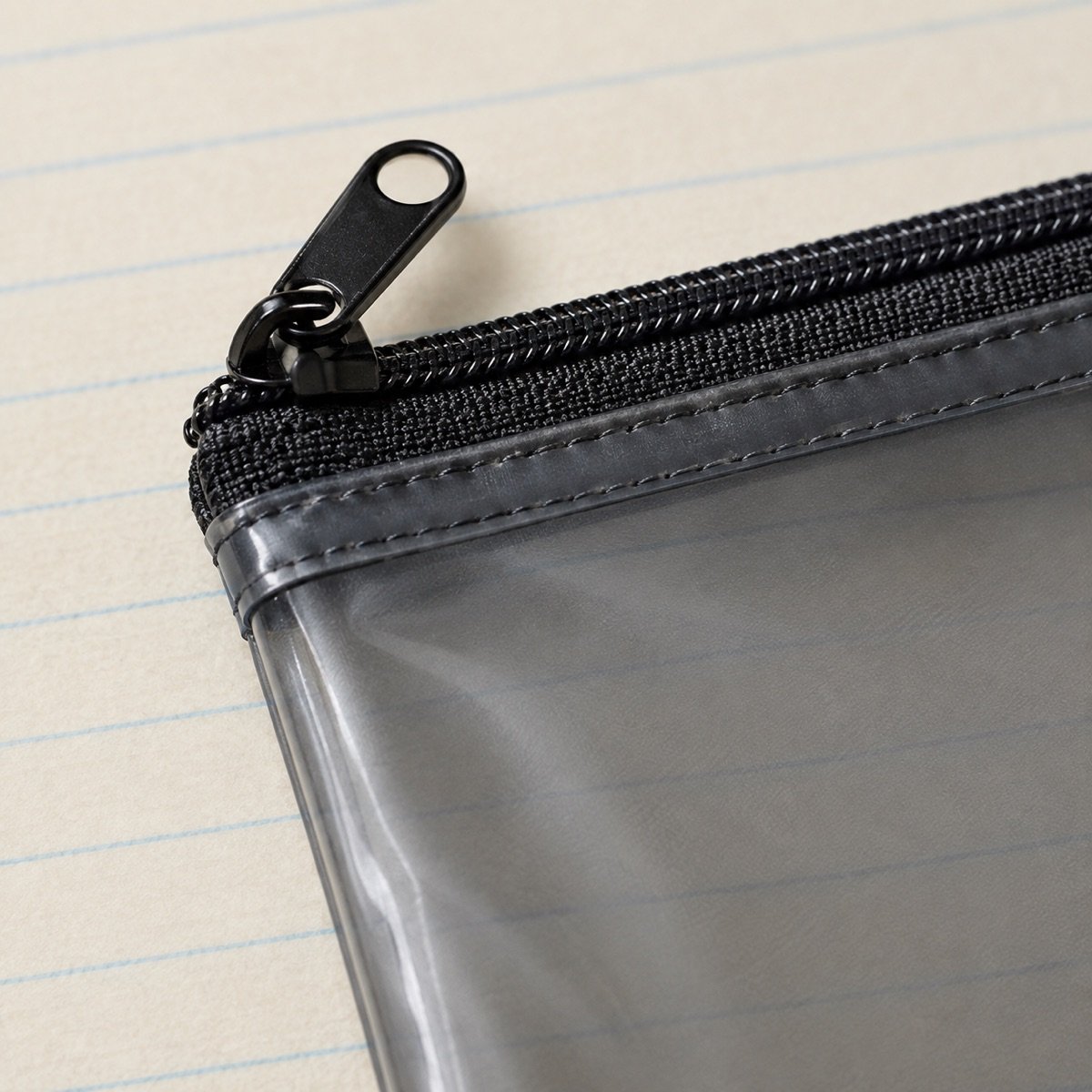 Zip Document Wallet A4, Smoke PP — detail