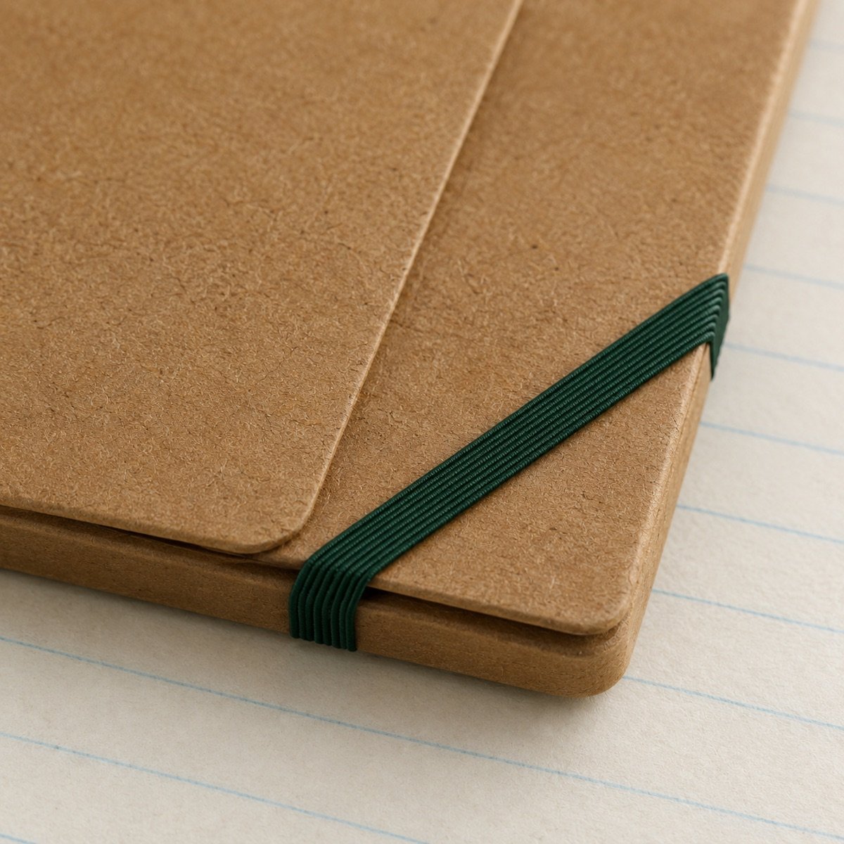 Kraft Elastic Folder A4 — detail