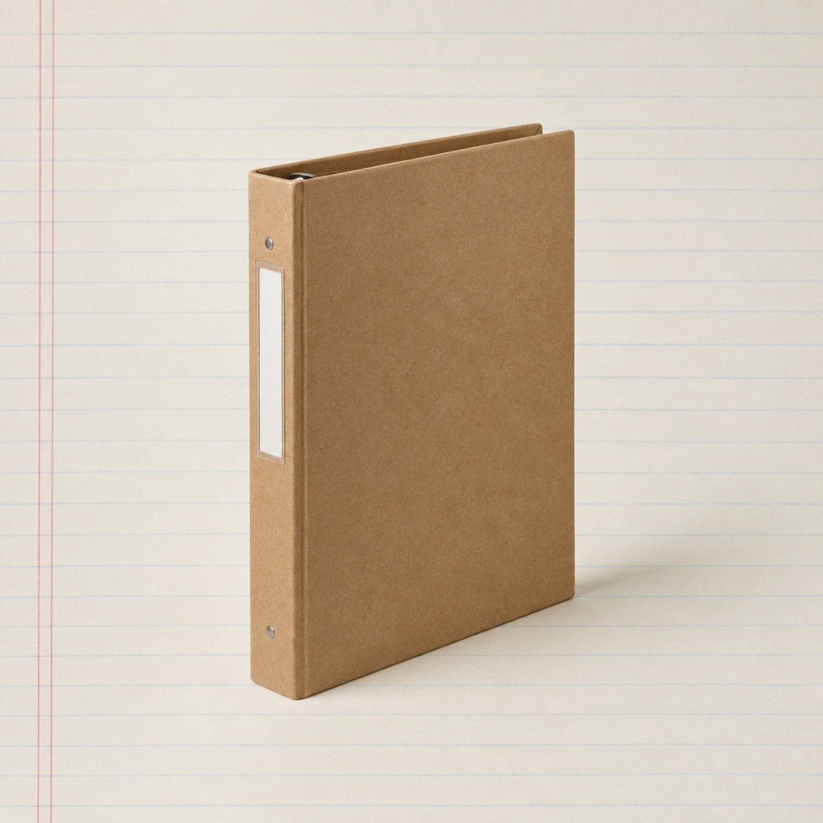 Ring Binder A4, Kraft Card, 2 Ring