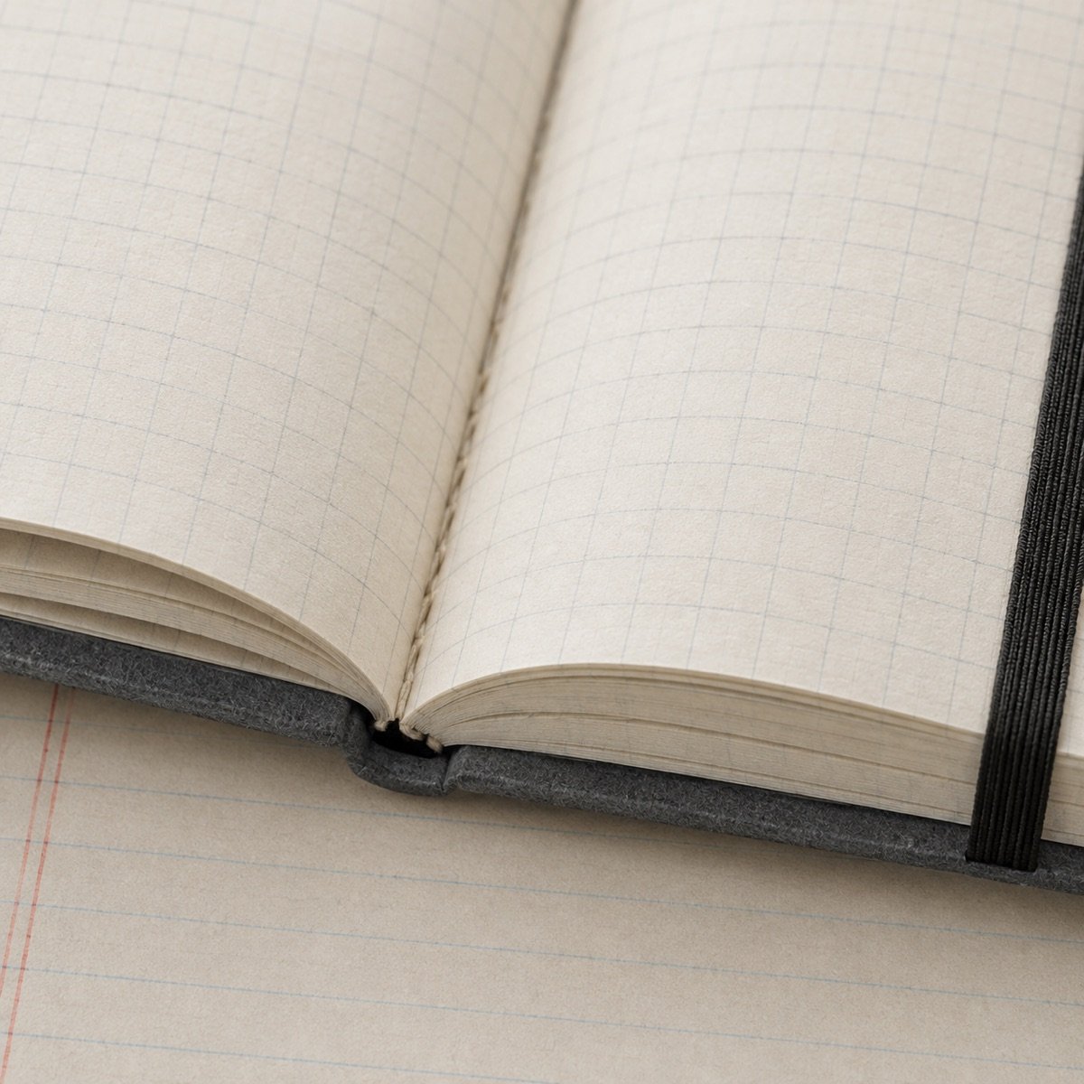 Squared Notebook A4, 5 mm Grid — detail