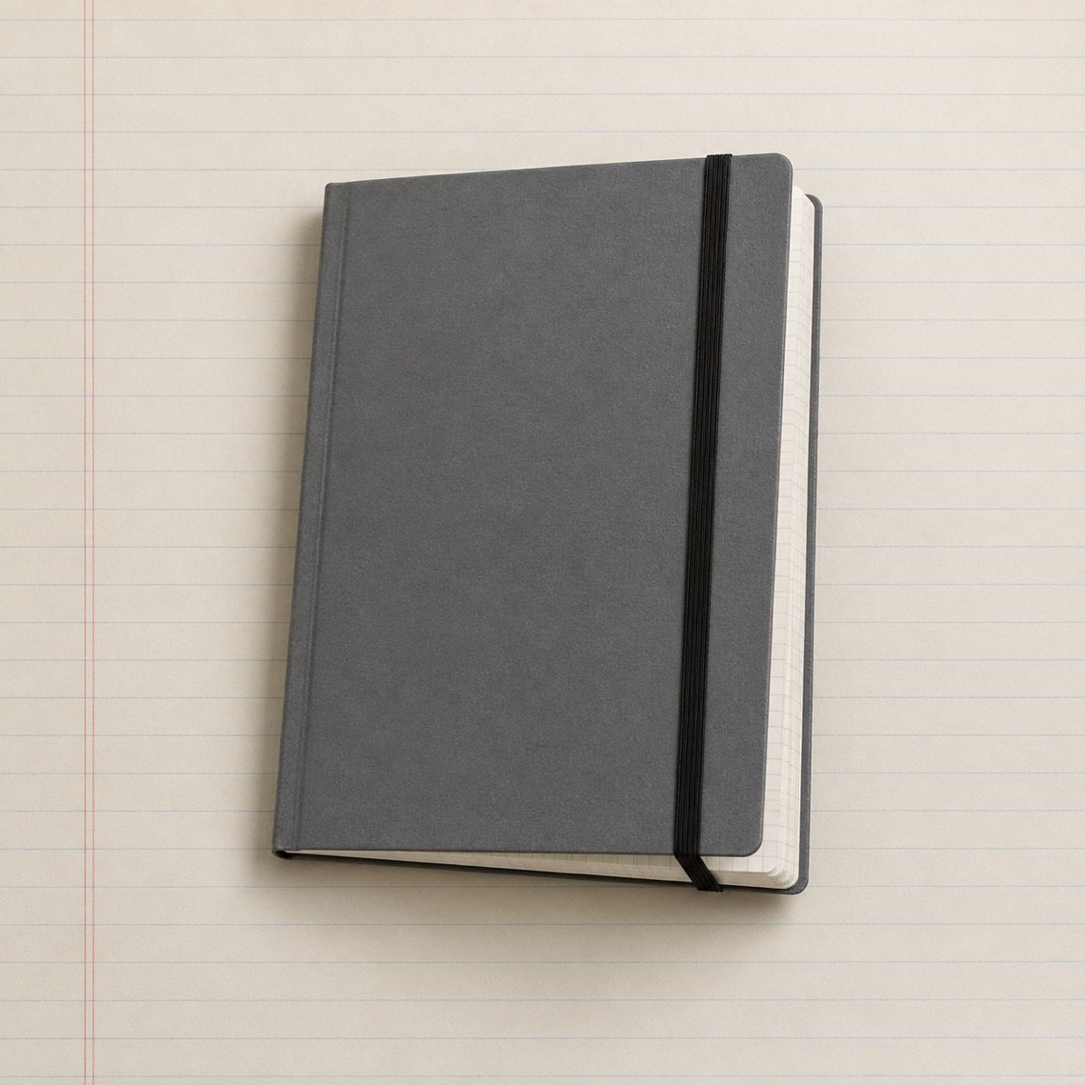Squared Notebook A4, 5 mm Grid