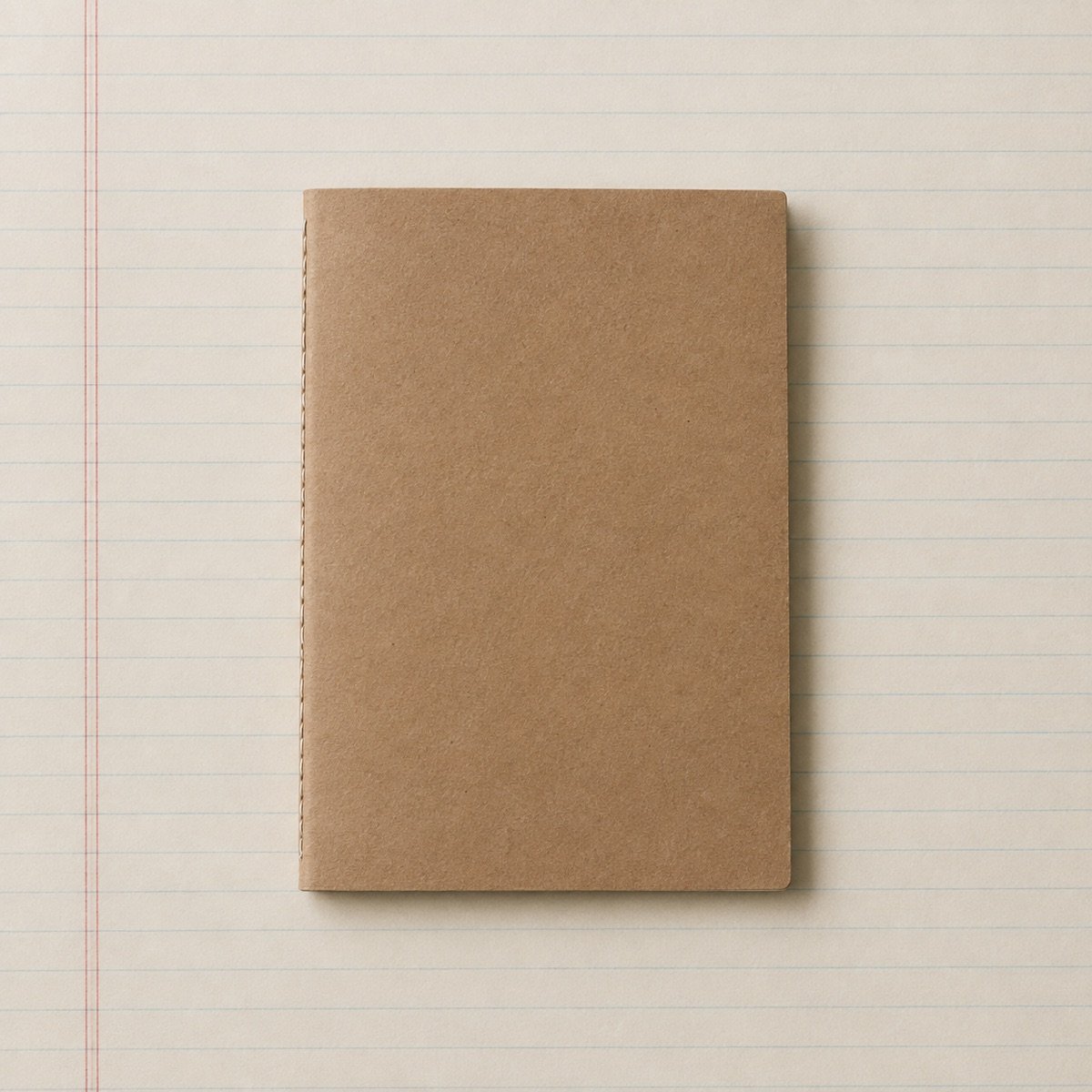 Feint Ruled Notebook A5, Soft Cover
