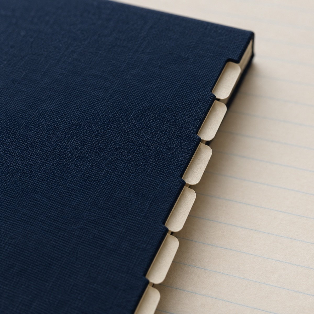 Index Book A5, A–Z Tabs — detail