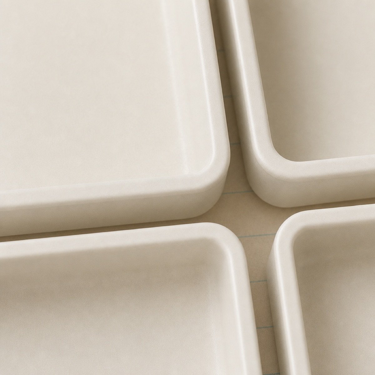 Drawer Divider Set, ABS, 6 Pieces — detail