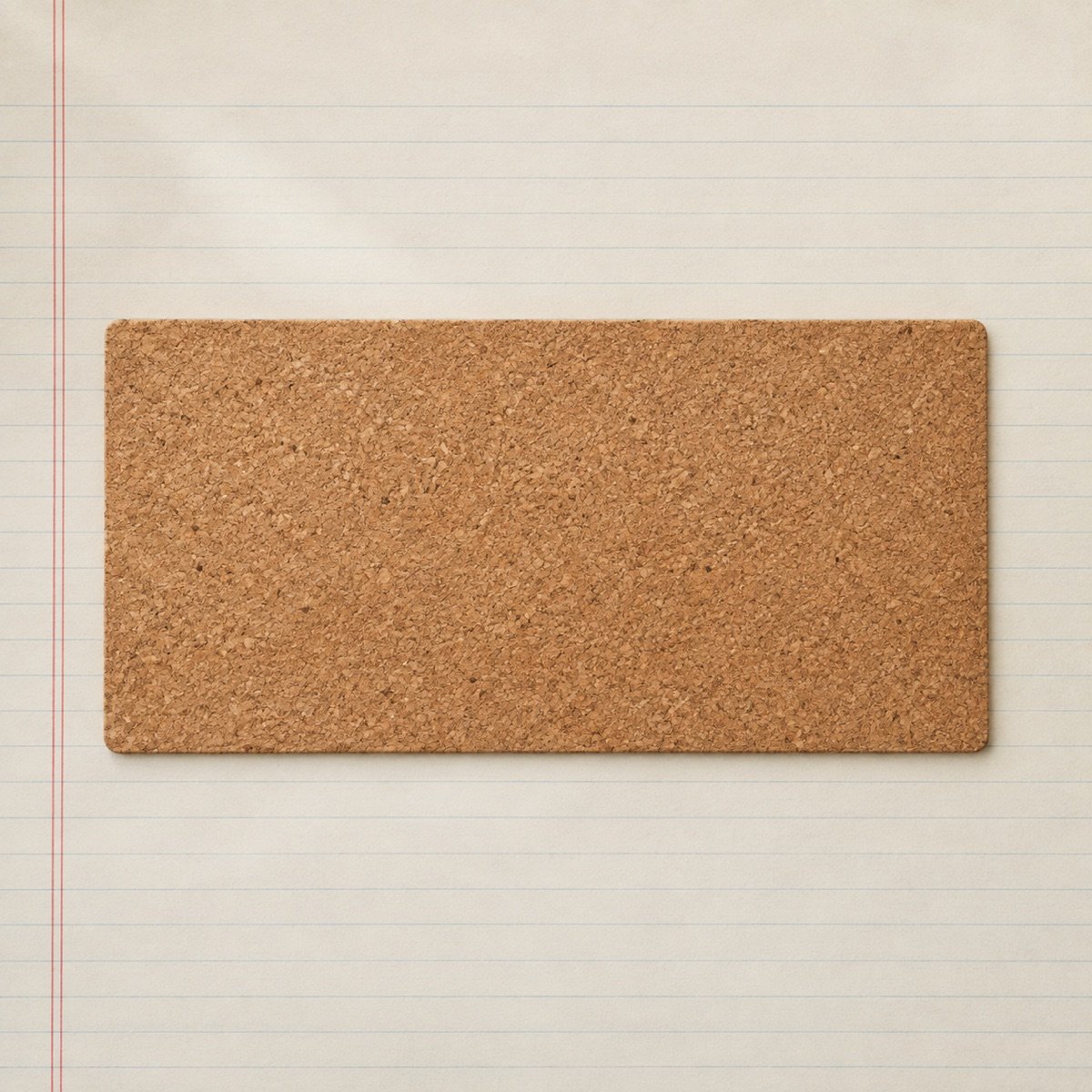 Cork Desk Mat, 80 × 40 cm